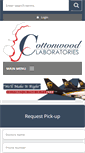 Mobile Screenshot of cottonwoodlabs.com